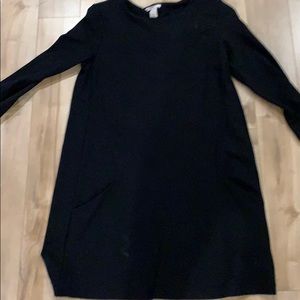 Black long sleeve dress